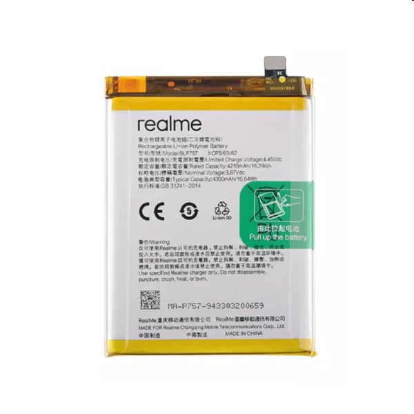 Originální baterie pro Realme 6 Pro (4300mAh)