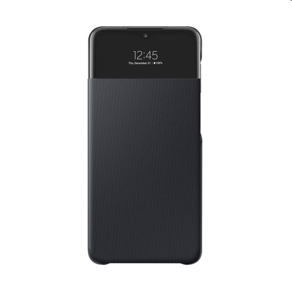 Puzdro S View Cover pre Samsung Galaxy A32 5G - A326B, black (EF-EA326PB) - OPENBOX (Rozbalený tovar s plnou zárukou)