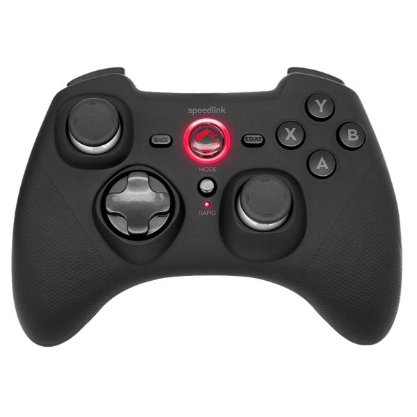 Speedlink Rait Gamepad Wireless for PC/PS3/Switch, rubber-black Speedlink Rait Gamepad Wireless for PC/PS3/Switch, rubber-black