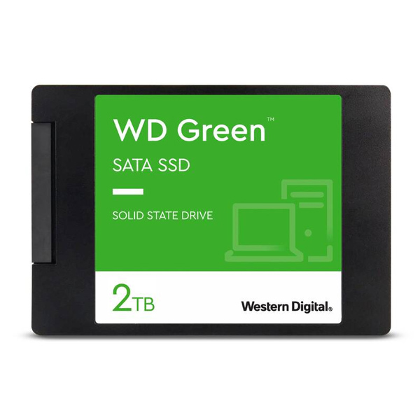 WD 2TB Green SSD 2,5"/SATAIII ,545MB/430MB, 7mm, 3D Nand