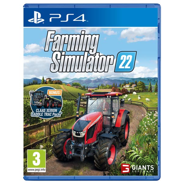 Farming Simulator 22 CZ [PS4] - BAZAR (použité zboží)
