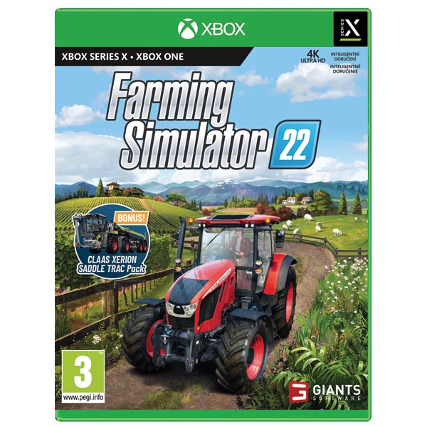 Farming Simulator 22 CZ [XBOX Series X] - BAZAR (použité zboží)