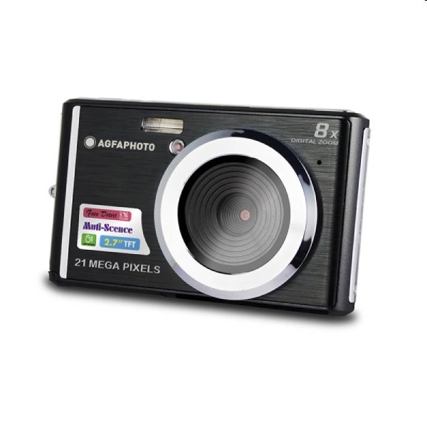 Fotoaparát AgfaPhoto Compact DC 5200, černý