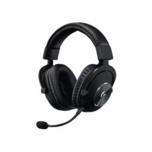 Logitech G PRO X - headset, priestorový zvuk 7.1 - čierny