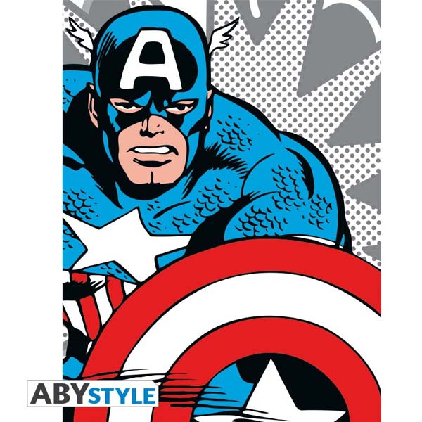 Obraz na plátnu Captain America Pop Art (Marvel)