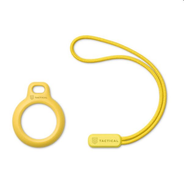 Silikonové pouzdro Tactical Velvet s poutkom pro AirTag, banana Silikonové pouzdro Tactical Velvet s poutkom pro AirTag, banana