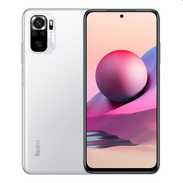 Xiaomi Redmi Note 10S, 6/128GB, white | nové zboží, neotevřené balení
