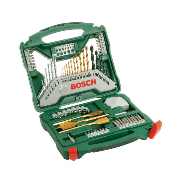 Bosch 70 dílná sada vrtáků a šroubovacích bitů X-Line Bosch 70 dílná sada vrtáků a šroubovacích bitů X-Line