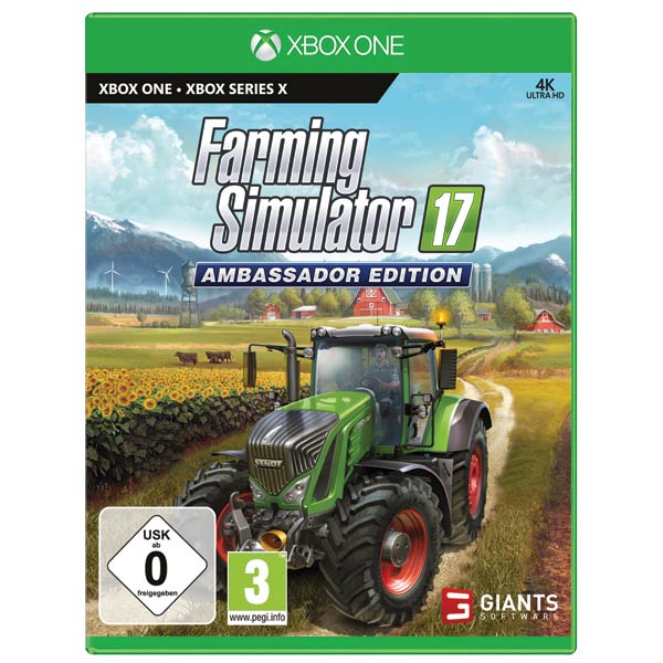 Farming Simulator 17 (Ambassador Edition) [XBOX ONE] - BAZAR (použité zboží)
