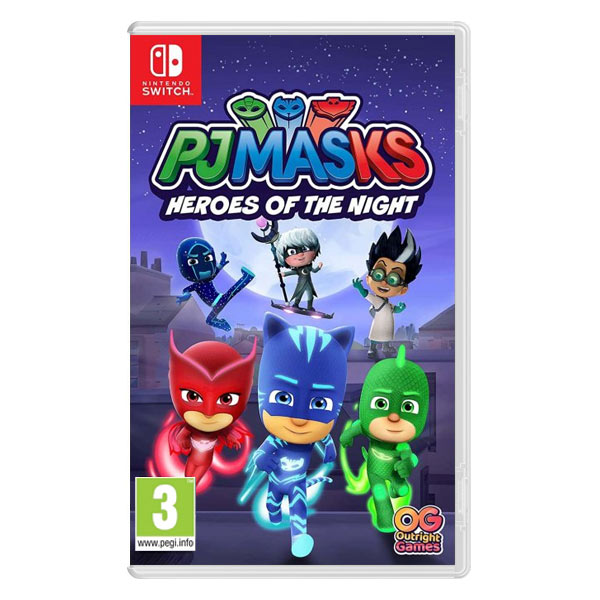 PJ Masks: Heroes of the night [NSW] - BAZAR (použité zboží)