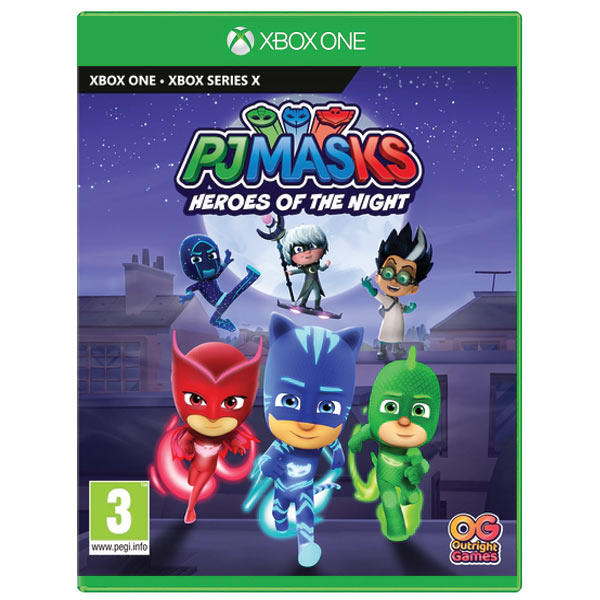 PJ Masks: Heroes of the night [XBOX Series X] - BAZAR (použité zboží)