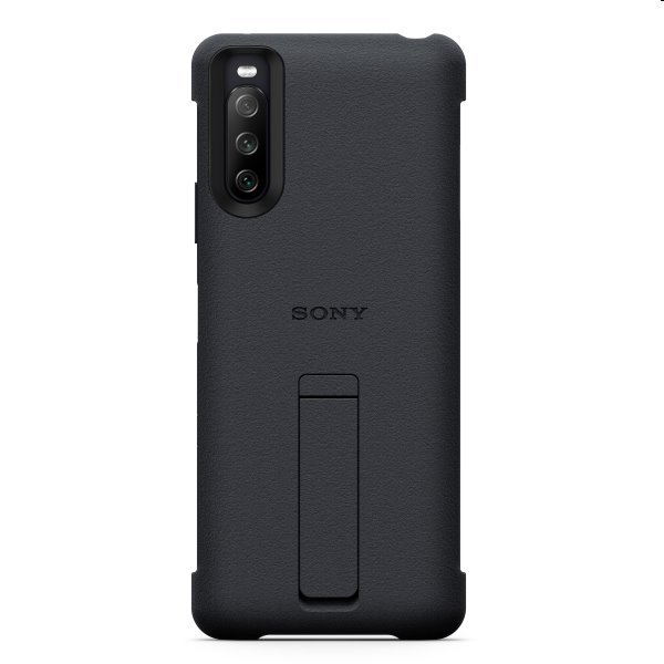 Puzdro Sony Stand Cover pre Sony Xperia 10 III, black