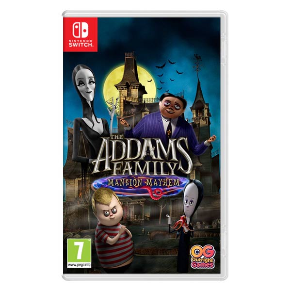 The Addams Family: Mansion Mayhem [NSW] - BAZAR (použité zboží)