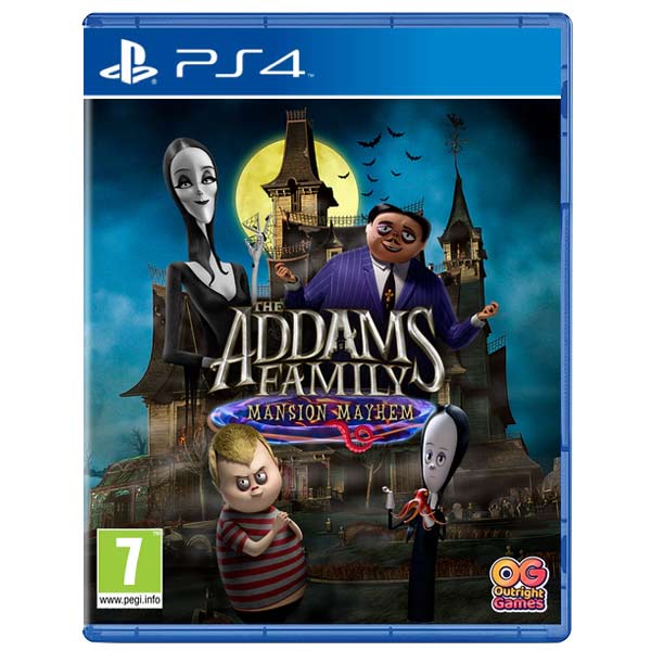 The Addams Family: Mansion Mayhem [PS4] - BAZAR (použité zboží)