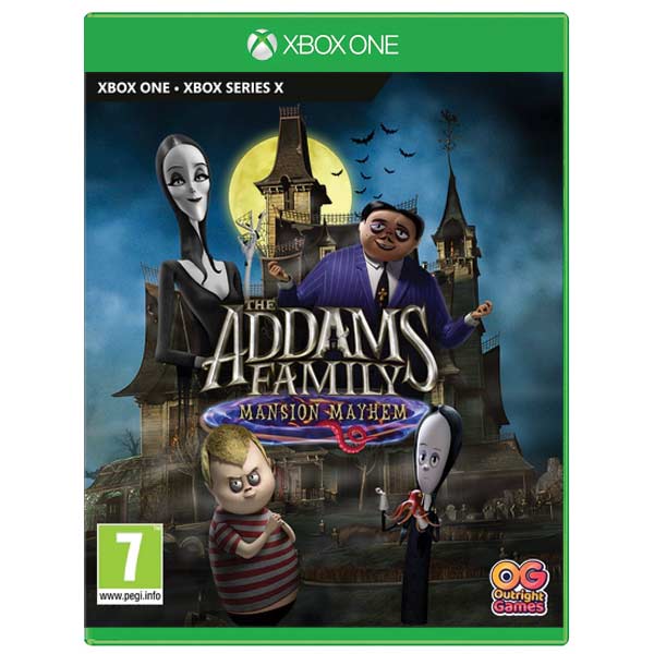 The Addams Family: Mansion Mayhem [XBOX Series X] - BAZAR (použité zboží)