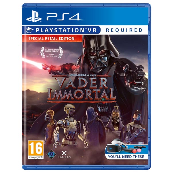 A Star Wars VR Series: Vader Immortal (Special Retail Edition) [PS4] - BAZAR (použité zboží)