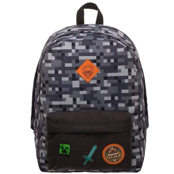 Batoh Explorer Block Camo Minecraft