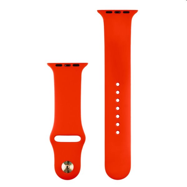 Silikónový remienok COTEetCI pre Apple Watch 42/44/45mm, červený