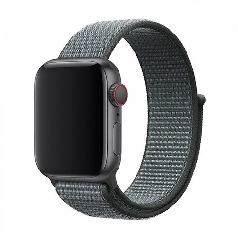 Sportovní náhradní řemínek Devia Deluxe Sport3 Series pro Apple Watch 44mm, šedý