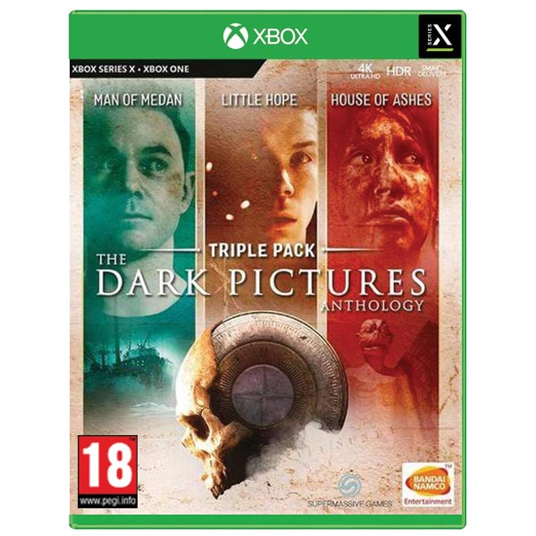 The Dark Pictures: Anthology (Triple Pack) [XBOX Series X] - BAZAR (použité zboží)