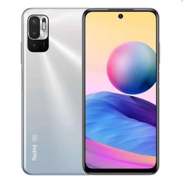 Xiaomi Redmi Note 10 5G, 4/64GB, silver | nové zboží, neotevřené balení