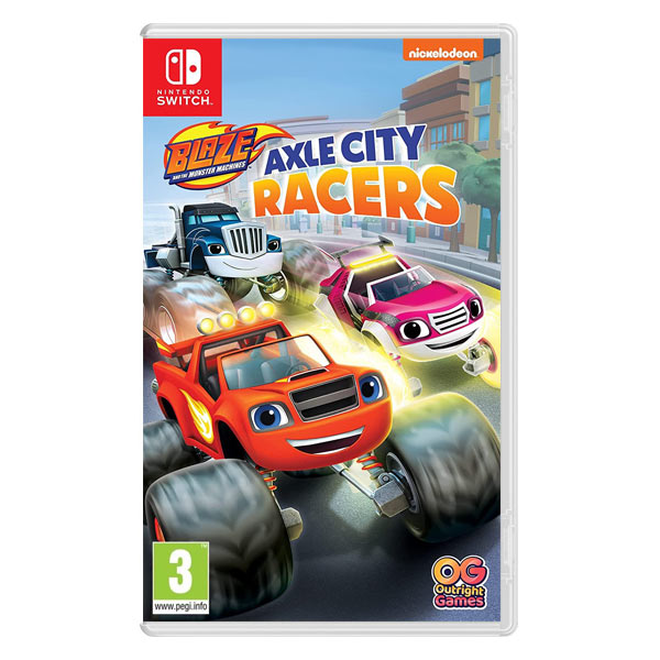 Blaze and the Monster Machines: Axle City Racers [NSW] - BAZAR (použité zboží)