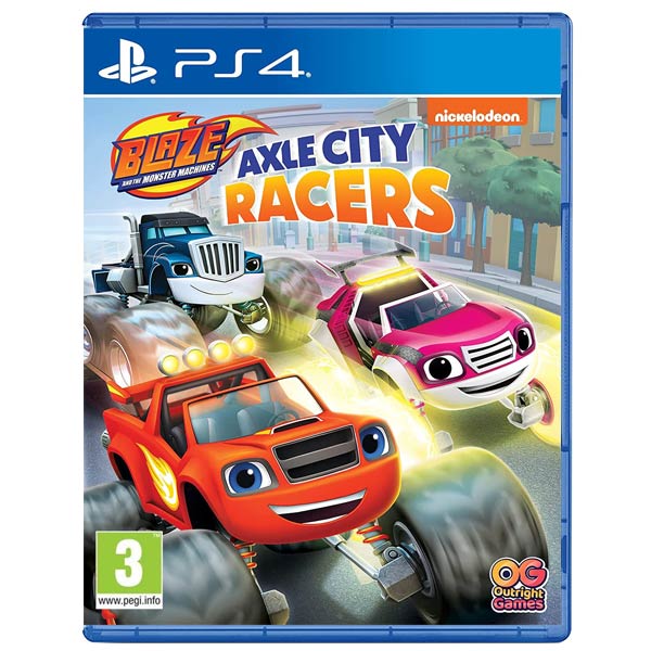 Blaze and the Monster Machines: Axle City Racers [PS4] - BAZAR (použité zboží)