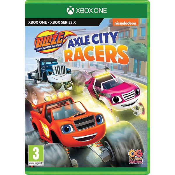 Blaze and the Monster Machines: Axle City Racers [XBOX Series X] - BAZAR (použité zboží)