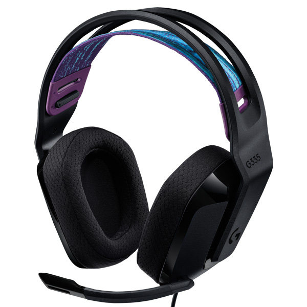 Herní sluchátka Logitech G335 Wired, black Herní sluchátka Logitech G335 Wired, black