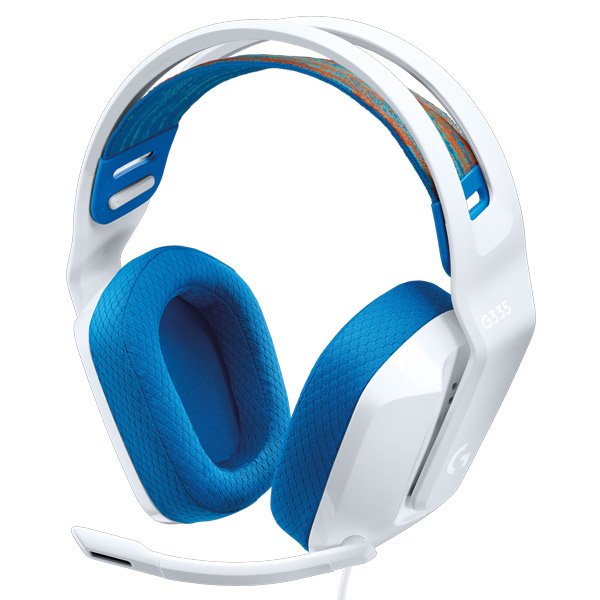 Herní sluchátka Logitech G335 Wired, white Herní sluchátka Logitech G335 Wired, white