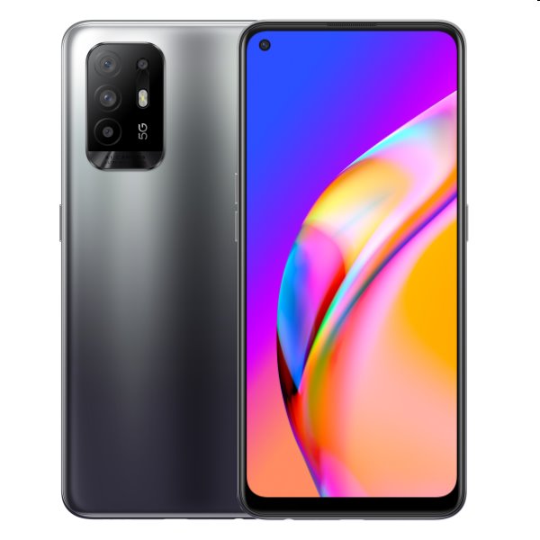 Oppo Reno5 Z 5G, 8/128GB, black, Třída A - použité, záruka 12 měsíců