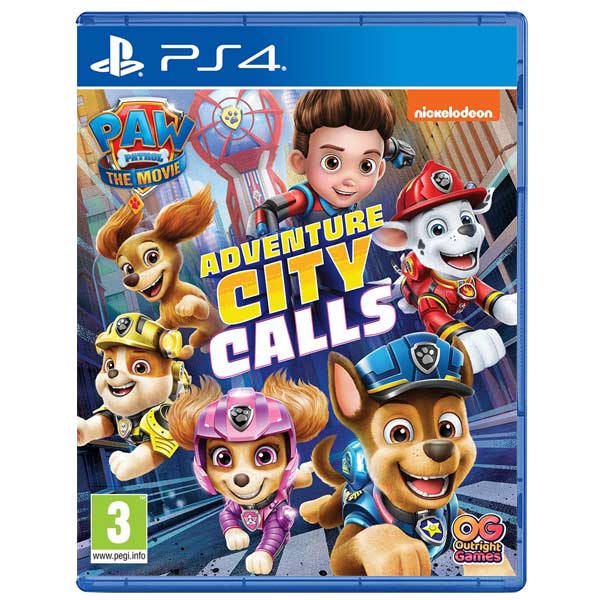 Paw Patrol The Movie: Adventure City Calls [PS4] - BAZAR (použité zboží)