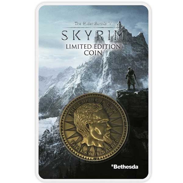Sběratelská mince Elder Scrolls Limited Edition