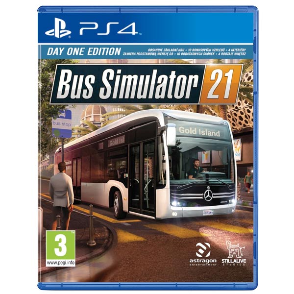 Bus Simulator 21 (Day One Edition) [PS4] - BAZAR (použité zboží)