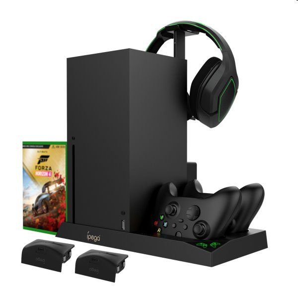 Dokovací stanice iPega XBS013 pro Xbox Series X, Wireless controller a headset Dokovací stanice iPega XBS013 pro Xbox Series X, Wireless controller a headset