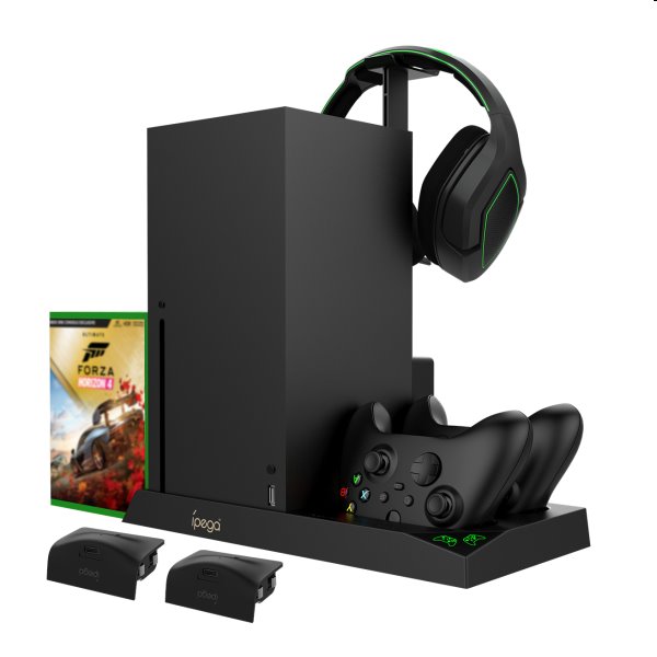 Dokovací stanice iPega XBS013 pro Xbox Series X, Wireless controller a headset