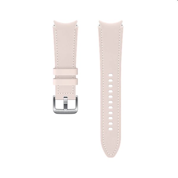 Náhradní hybridní kožený řemínek pro Samsung Galaxy Watch4 (velikost M/L), pink