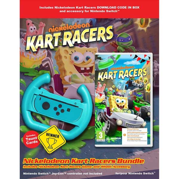 Nickelodeon Kart Racers (Wheel Bundle)