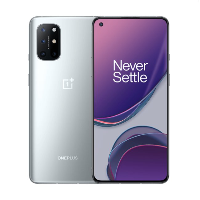 OnePlus 8T, 8GB/128GB | Silver, Třída A - použité, záruka 12 měsíců OnePlus 8T, 8GB/128GB | Silver, Třída A - použité, záruka 12 měsíců