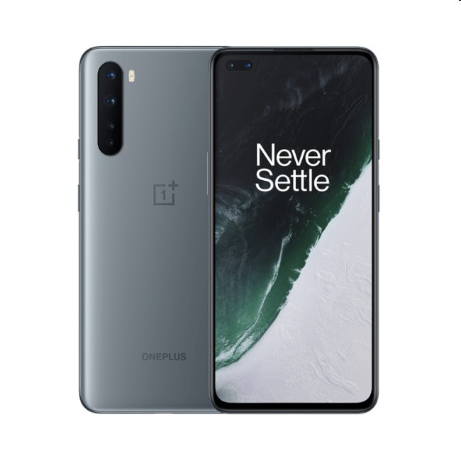 OnePlus Nord, 12/256GB, gray ash, Třída A - použité, záruka 12 měsíců OnePlus Nord, 12/256GB, gray ash, Třída A - použité, záruka 12 měsíců