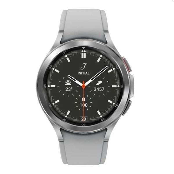 Samsung Galaxy Watch 4 Classic LTE/46mm/Silver/Sport Band/Silver Samsung Galaxy Watch 4 Classic LTE/46mm/Silver/Sport Band/Silver