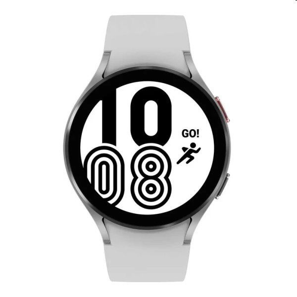 Samsung Galaxy Watch4 44mm, silver, Třída A - použité, záruka 12 měsíců