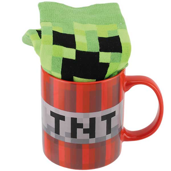 Set Hrnek a Ponožky (Minecraft) Set Hrnek a Ponožky (Minecraft)
