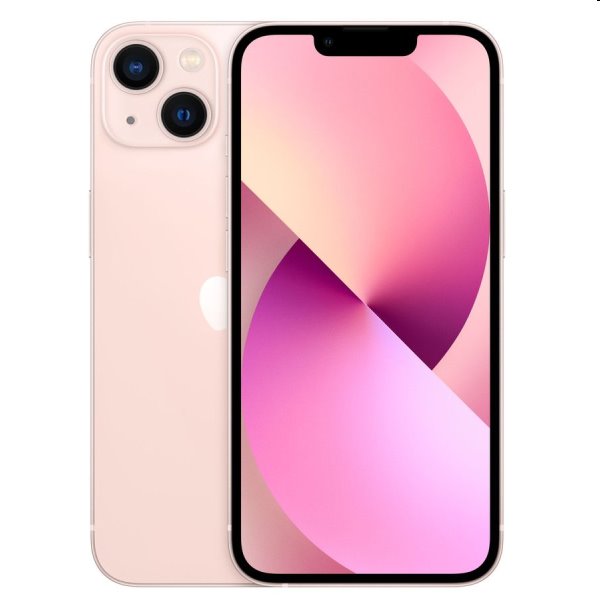 Apple iPhone 13 128GB, pink, Třída B - použité, záruka 12 měsíců