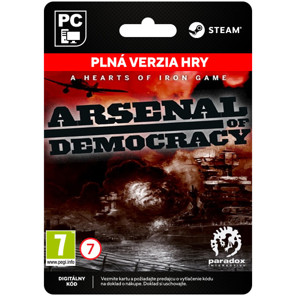 Arsenal of Democracy: A Hearts of Iron Game [Steam]