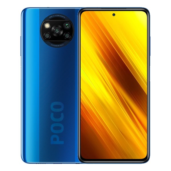 Poco X3, 6/64GB, blue, Třída B - použité, záruka 12 měsíců Poco X3, 6/64GB, blue, Třída B - použité, záruka 12 měsíců