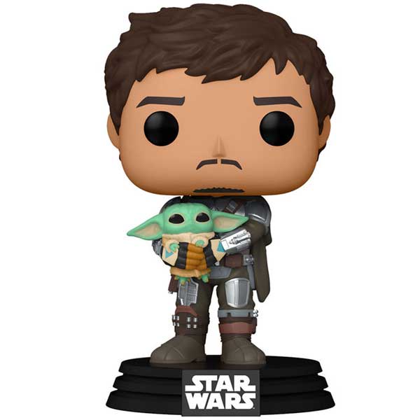 POP! The Mandalorian: The Mandalorian with Grogu (Star Wars)