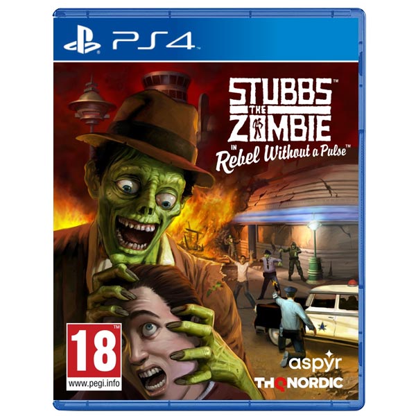 Stubbs the Zombie in Rebel Without a Pulse [PS4] - BAZAR (použité zboží)