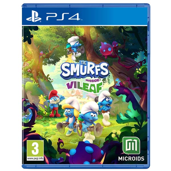 The Smurfs: Mission Vileaf (Smurftastic Edition) [PS4] - BAZAR (použité zboží)