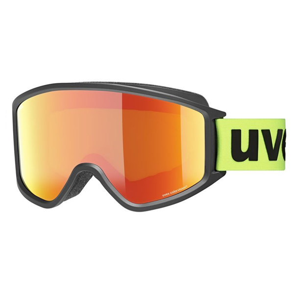 UVEX g.gl 3000 CV, Black Mat Mirror Orange/CV Green